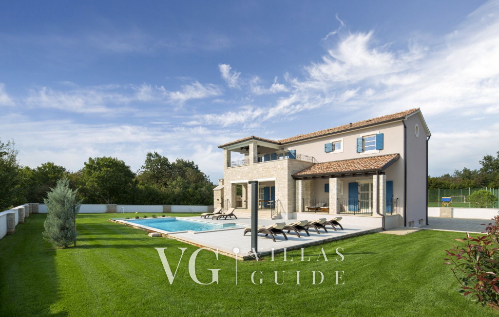Villa Casa Sole with pool&tennis cort Istria