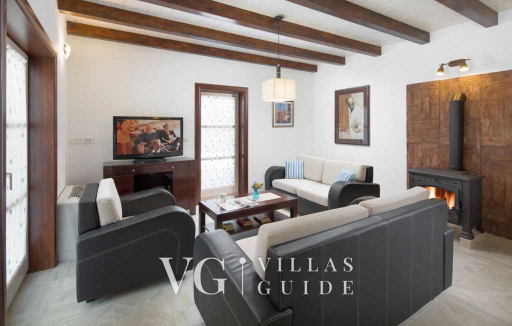 Villa Casa Sole with pool&tennis cort Istria Living room