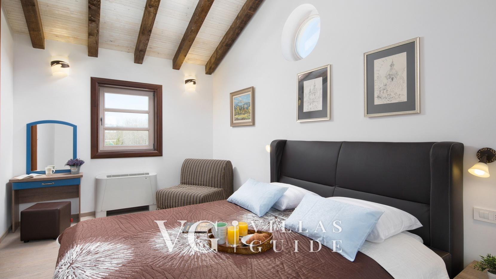 Villa Casa Sole with pool&tennis cort Istria Bedroom