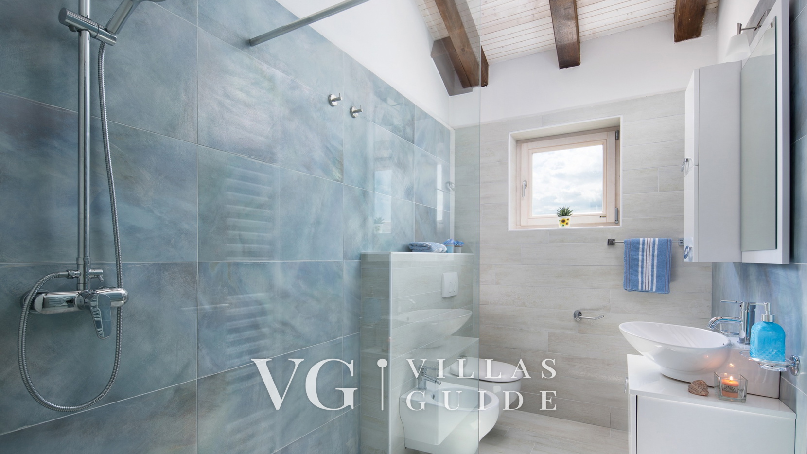 Villa Casa Sole with pool&tennis cort Istria Bathroom