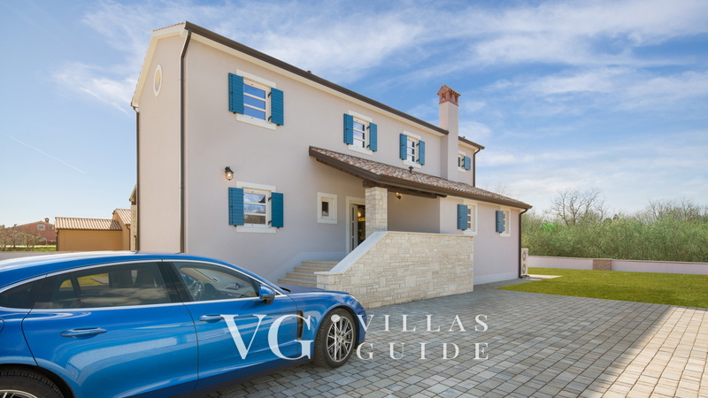 Villa Casa Sole with pool&tennis cort Istria Garden and property exterior