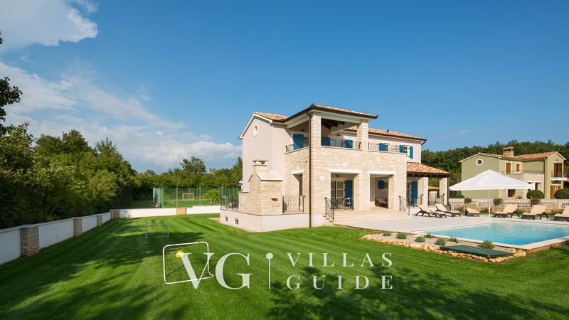 Villa Casa Sole with pool&tennis cort Istria