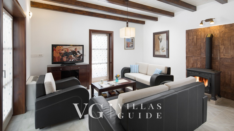 Villa Casa Sole with pool&tennis cort Istria Living room