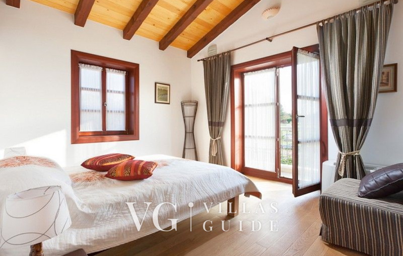 Villa Casa Malvasia with pool&tennis cort  Istria Camera da letto