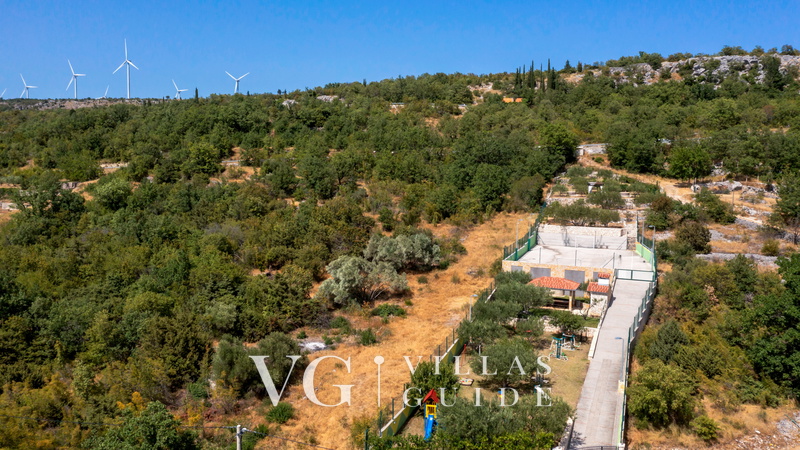 Villa Popovića Dvori - Makarska-Šestanovac Giardino e esterni della proprietà