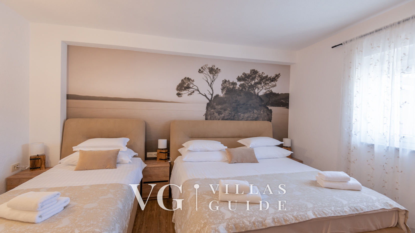 Villa Popovića Dvori - Makarska-Šestanovac Camera da letto