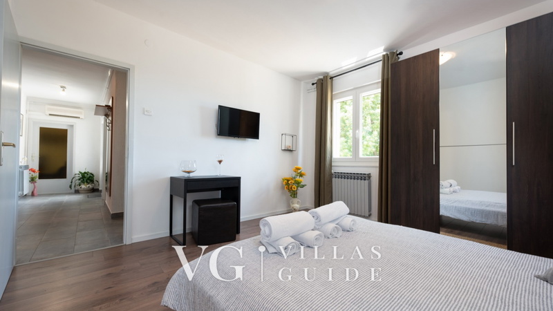 Villa Slivari Istria with pool Camera da letto