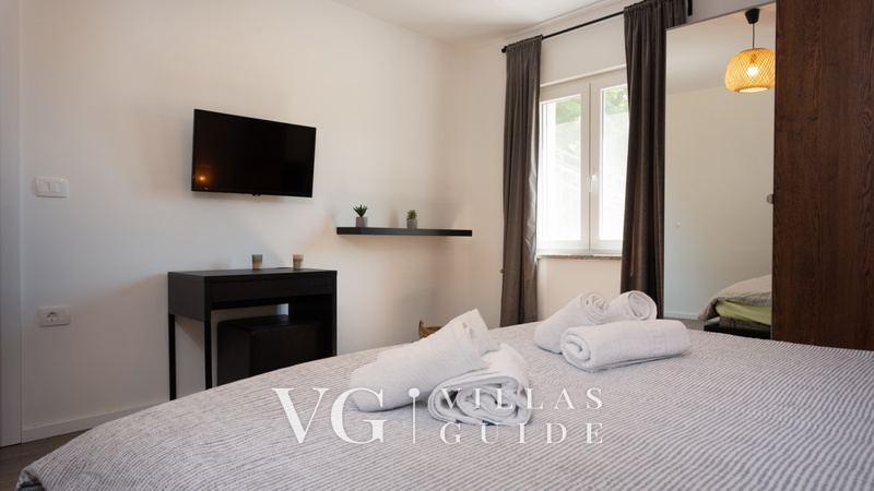 Villa Slivari Istria with pool Camera da letto