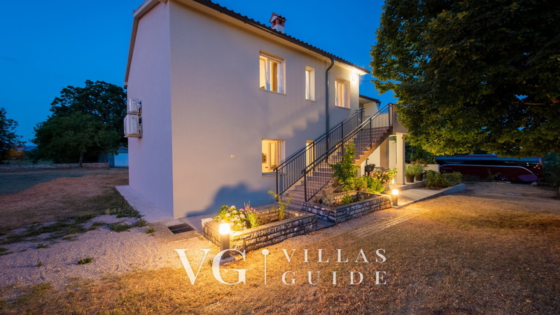 Villa Slivari Istria with pool Giardino e esterni della proprietà