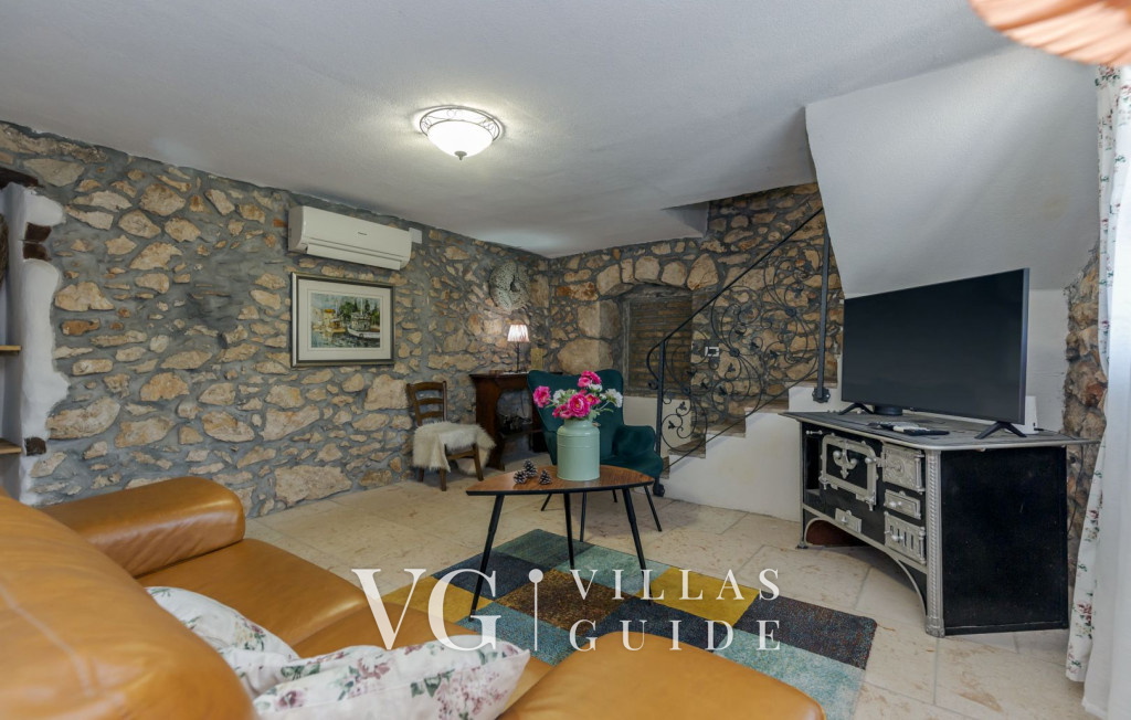 Villa Zijavica with pool&pet friendly Opatija Living room