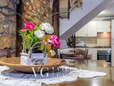 Stone House Zijavica with pool Kitchen