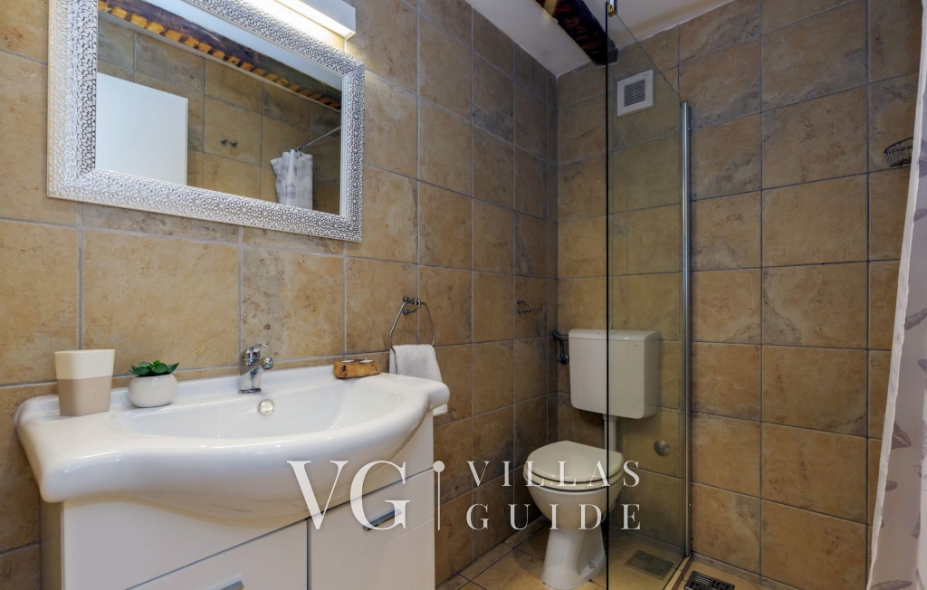 Stone House Zijavica with pool Bathroom