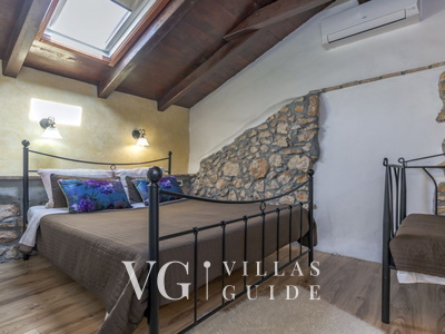 Stone House Zijavica with pool Bedroom