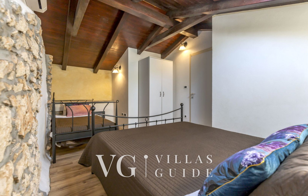 Stone House Zijavica with pool Spavaća soba