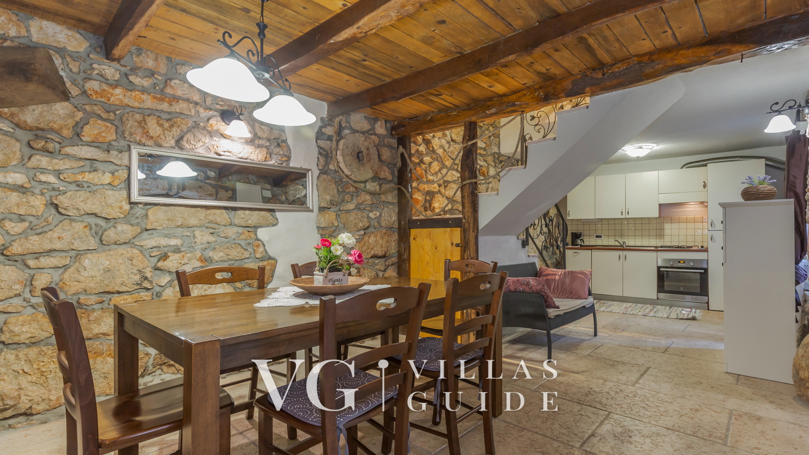 Villa Zijavica with pool&pet friendly Opatija Küche