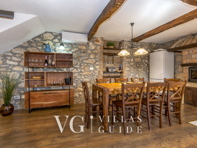 Villa Hidden world with pool Kitchen