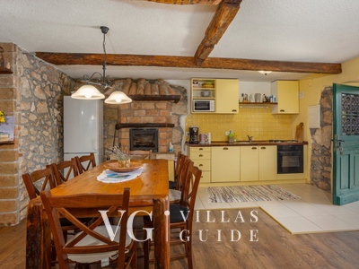 Villa Hidden world with pool Kitchen