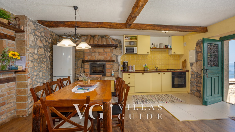 Villa Hidden world with pool&sauna&pet friendly Opatija Kitchen