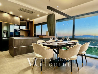 Villa Palazzo Blue pool&whirpool&beachfront- Opatija Kitchen