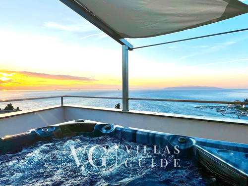 Villa Palazzo Blue pool&whirpool&beachfront- Opatija