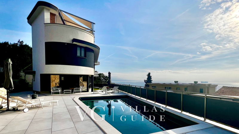 Villa Palazzo Blue pool&whirpool&beachfront- Opatija