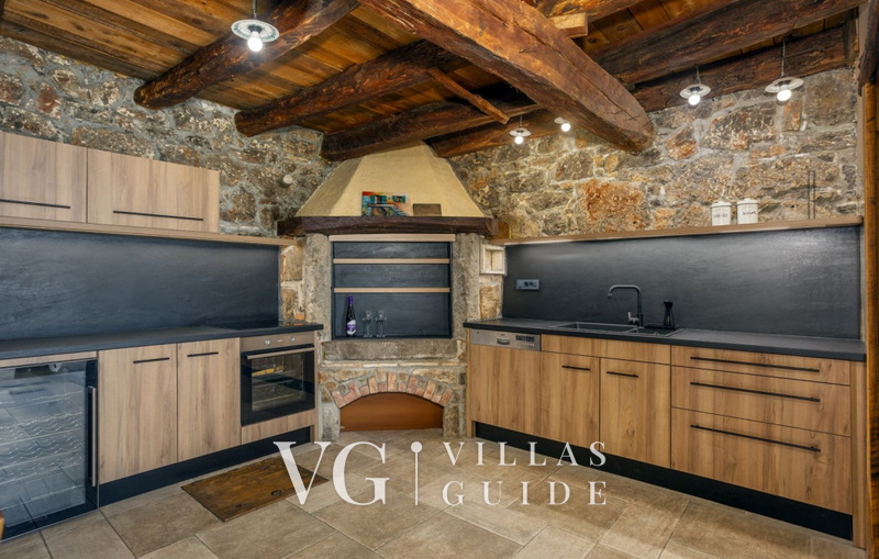 Casa  Antica - Storia Verde Opatija Küche