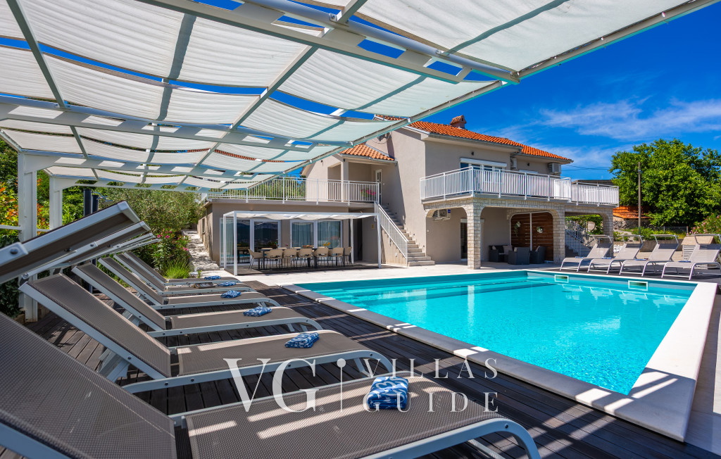 Vila Oleander pool&sea view&pet friendly- Malinska Giardino e esterni della proprietà