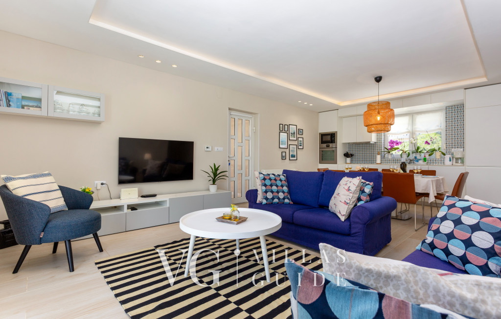 Vila Oleander pool&sea view&pet friendly- Malinska Soggiorno