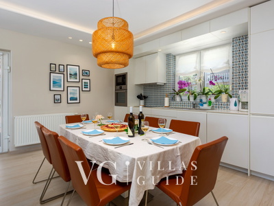 Vila Oleander pool&sea view&pet friendly- Malinska Cucina