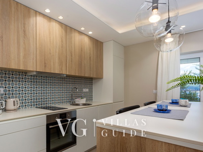 Vila Oleander pool&sea view&pet friendly- Malinska Cucina