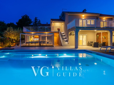 Vila Oleander pool&sea view&pet friendly- Malinska