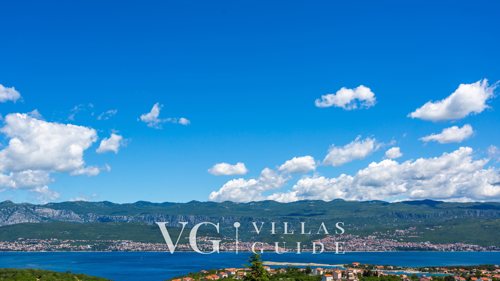 Vila Oleander pool&sea view&pet friendly- Malinska Mikrolokacija