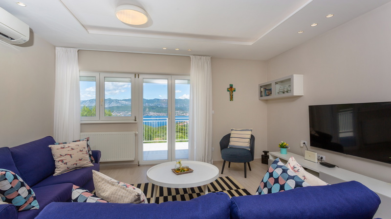 Vila Oleander pool&sea view&pet friendly- Malinska