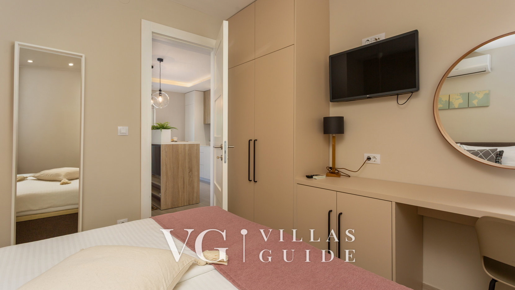 Vila Oleander pool&sea view&pet friendly- Malinska Spavaća soba