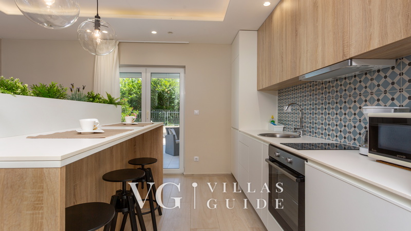 Vila Oleander pool&sea view&pet friendly- Malinska Kitchen