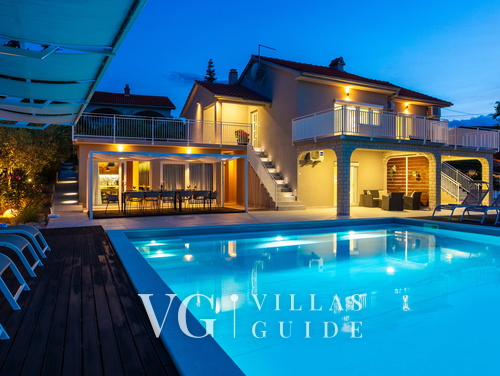 Vila Oleander pool&sea view&pet friendly- Malinska