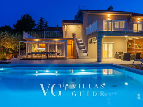 Vila Oleander pool&sea view&pet friendly- Malinska
