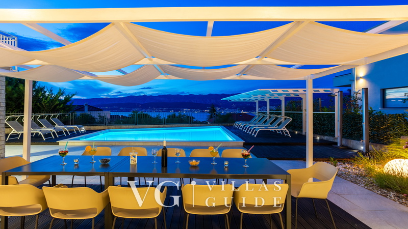 Vila Oleander pool&sea view&pet friendly- Malinska