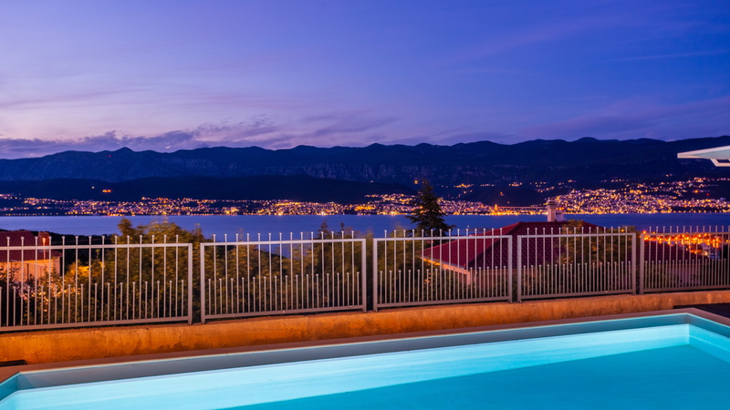 Vila Oleander pool&sea view&pet friendly- Malinska