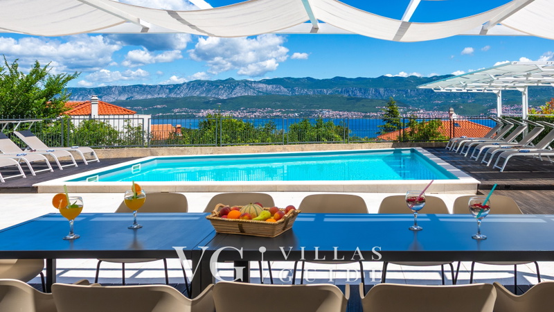 Vila Oleander pool&sea view&pet friendly- Malinska