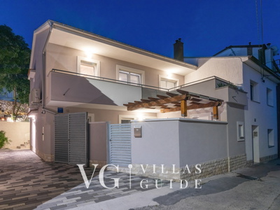 Villa Stella Blue Novi vinodolski Garden and property exterior