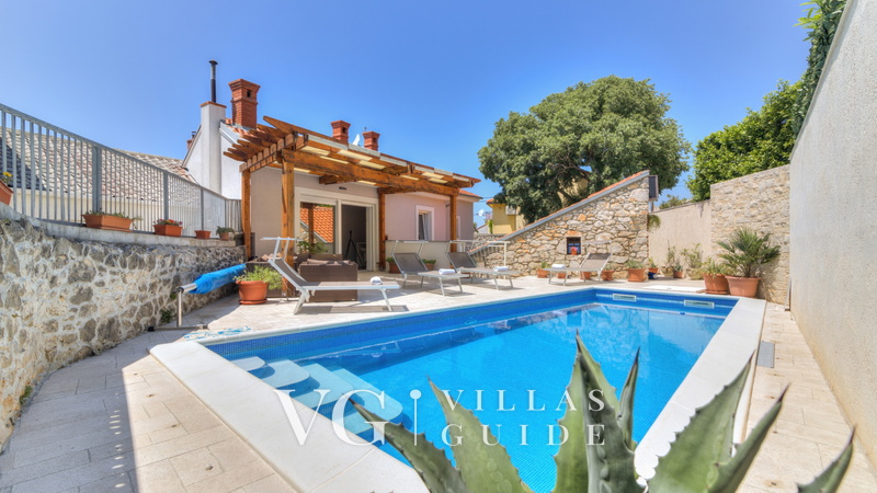 Villa Stella Blue Novi vinodolski Garden and property exterior