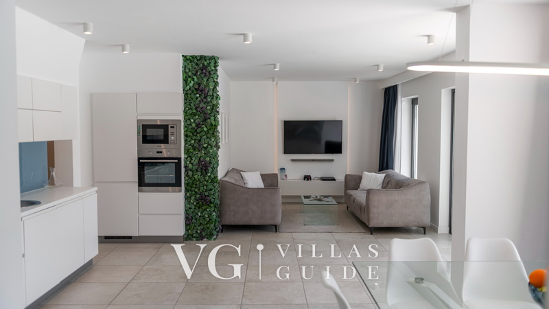 Villa White Lady Wohnzimmer