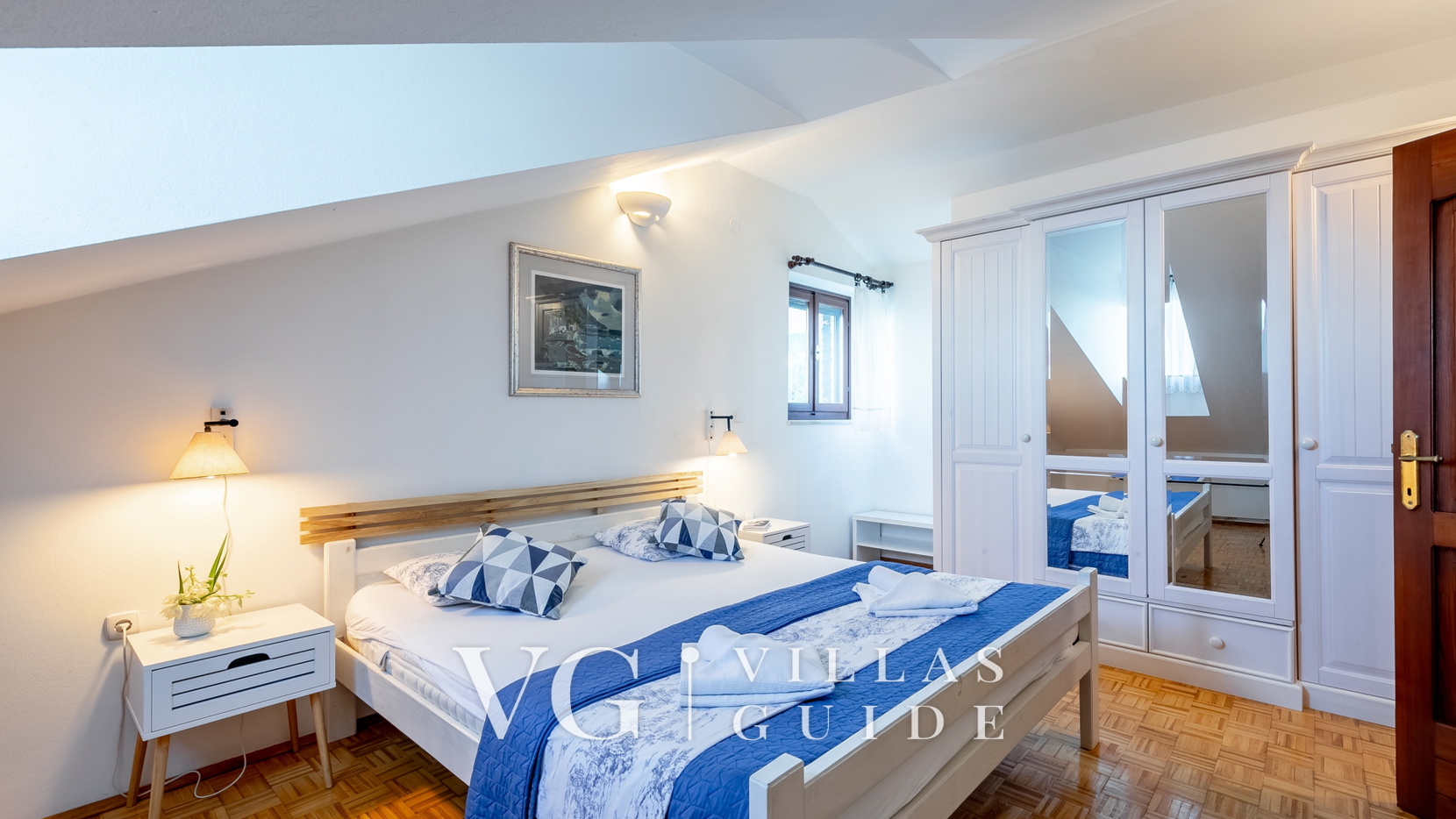 Villa Stavros Camera da letto