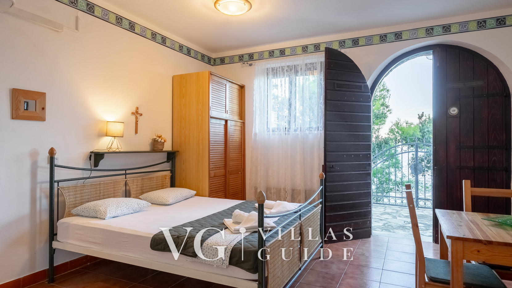 Villa Stavros Camera da letto