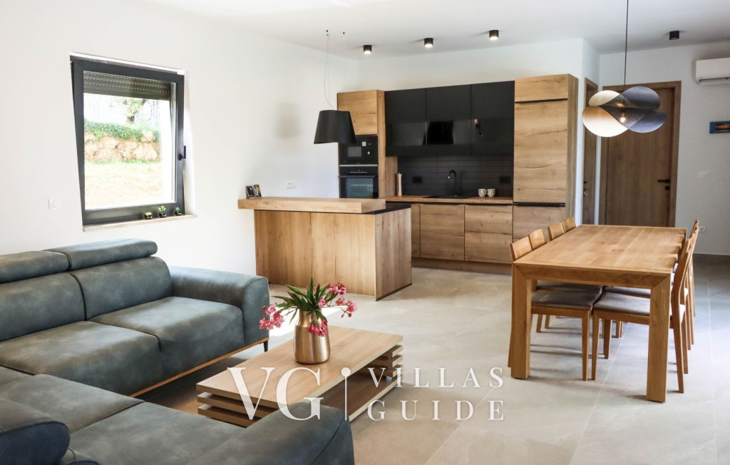 Villa il giardino segreto with pool Küche