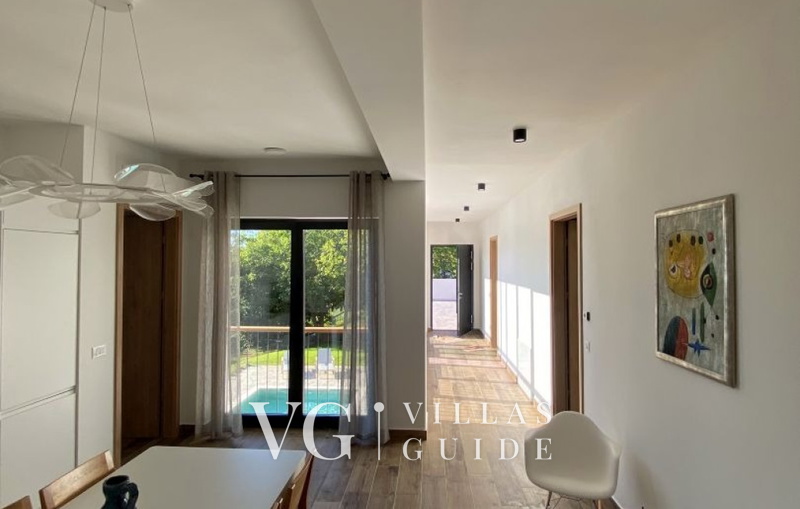 Villa il giardino segreto with pool Küche