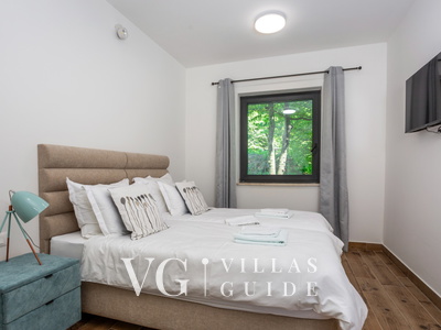 Villa il giardino segreto with pool Spavaća soba