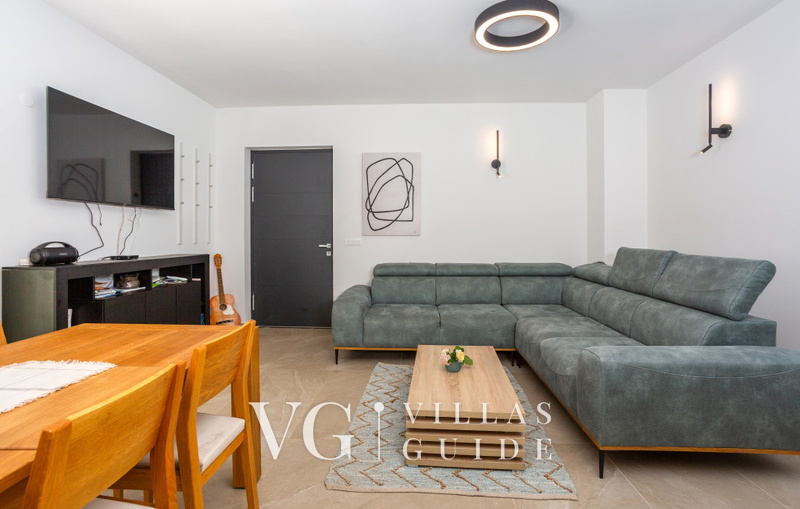 Villa il giardino segreto with pool Wohnzimmer