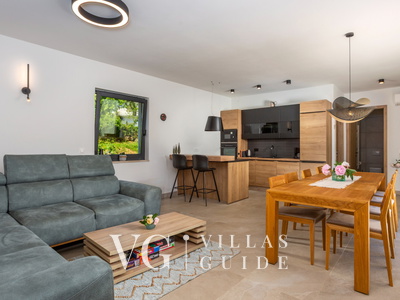 Villa il giardino segreto with pool Dnevni boravak